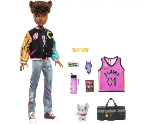 Monster High Clawd Wolf Doll HNF65