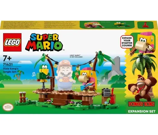 LEGO 71421 SUPER MARIO Dixie Kongs Jungle Jam Expansion Set