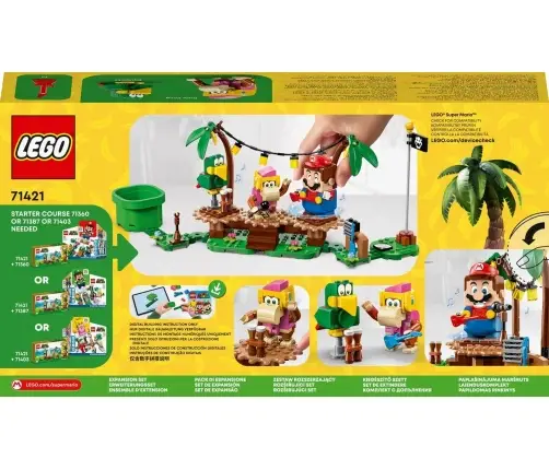 LEGO 71421 SUPER MARIO Dixie Kongs Jungle Jam Expansion Set