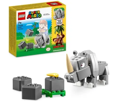 LEGO 71420 SUPER MARIO Rambi the Rhino Expansion Set