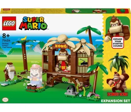 LEGO 71424 SUPER MARIO Donkey Kongs Tree House Expansion Set