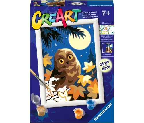 CreArt AT Owl at Night D/F/I/EN/E/PT 23711