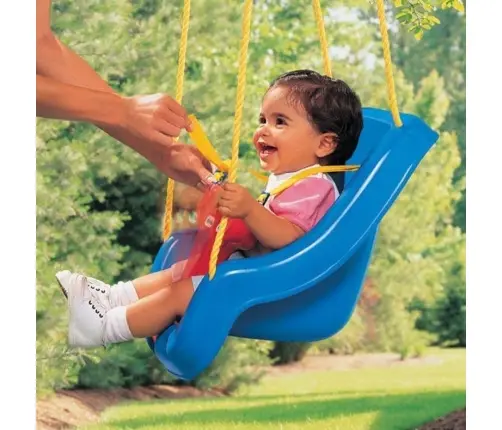 Little Tikes 2-in-1 Snug n Secure Swing 4pk Blue