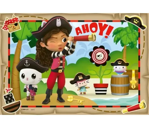 Ravensburger Puzzle Gabbys Dollhouse 2x24pc 5710