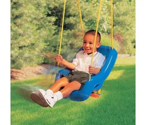 Little Tikes 2-in-1 Snug n Secure Swing 4pk Blue