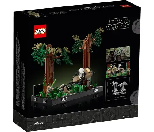 LEGO 75353 Endor Speeder Chase Diorama