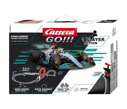 Carrera GO!!! Formula Qualifying Challenger Mercedes Hamilton 6m 68003