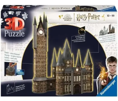 Ravensburger 3D Puzzle Hog.Cast.Astr.Tower-Nig.Ed.540p 11551