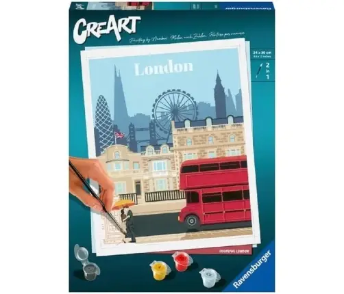 CreArt Paint by Numbers London 23525