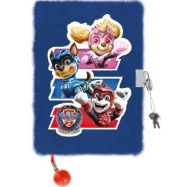 Paw Patrol Hairy Diary with padlock A5 96K 1082
