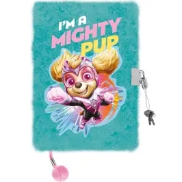 Paw Patrol Hairy Diary with padlock A5 96K 1150