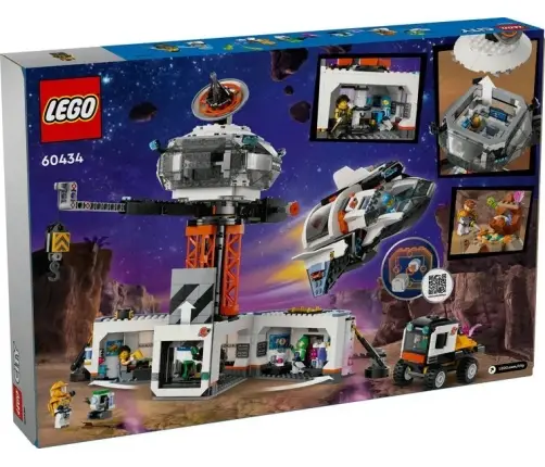 LEGO 60434 Space Base and Rocket Launchpad
