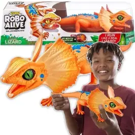 Zuru Robo Alive Lurking Lizard Orange 6950