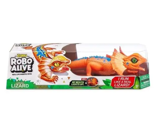 Zuru Robo Alive Lurking Lizard Orange 6950