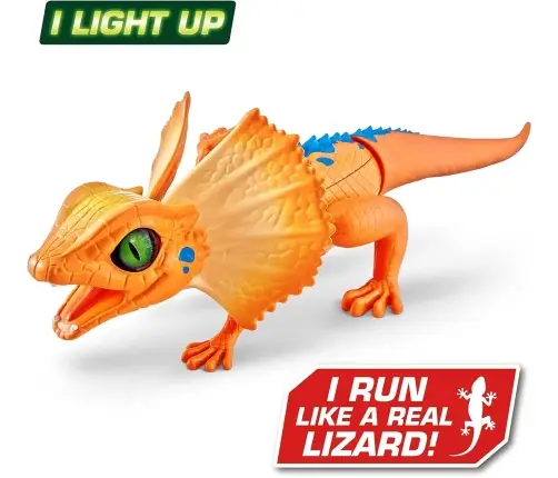 Zuru Robo Alive Lurking Lizard Orange 6950