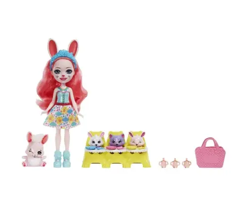 Enchantimals Baby Best Friends Bree Bunny & Twist Doll HLK85