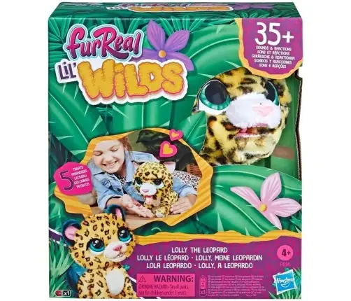 FurReal Lil Wilds Lolly The Leopard Plush F4394