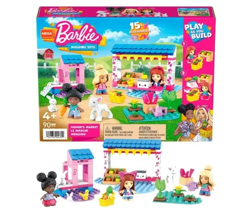 MEGA Barbie Farmers Market Building Kit HDJ85