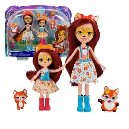 Enchantimals Felicity and Feana dolls HCF81 HCF79