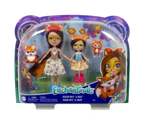 Enchantimals Felicity and Feana dolls HCF81 HCF79