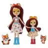 Enchantimals Felicity and Feana dolls HCF81 HCF79