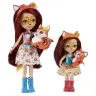 Enchantimals Felicity and Feana dolls HCF81 HCF79
