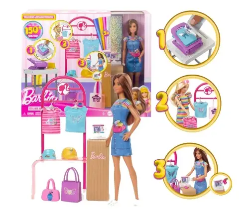Barbie Fashion Boutique doll playset HKT78