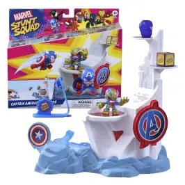 Marvel Stunt Squad Capt America and Thanos F7059 Marvel Stunt Squad Capt America and Thanos F7059