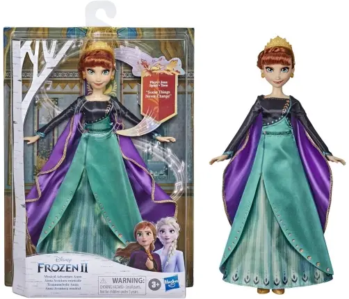 Disney Frozen Musical Adventure Anna Singing Doll E8881