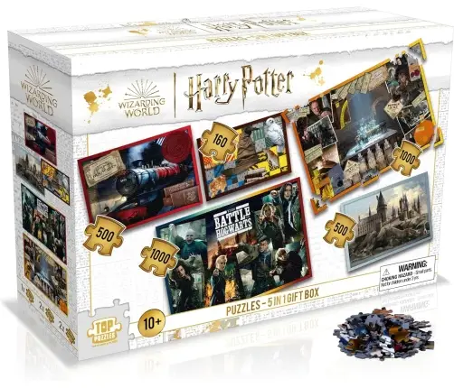 Harry Potter Puzzle 5in1 Gift Box 9412