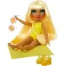 507284-EUC Rainbow High Swim & Style Fashion Doll- Sunny (Yellow)