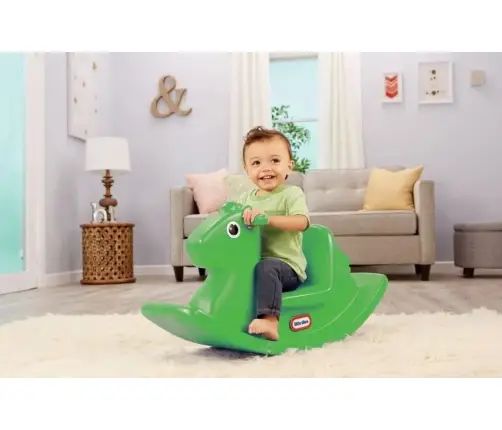 Little Tikes Konik Bujak Zielony Koń na Biegunach 174209