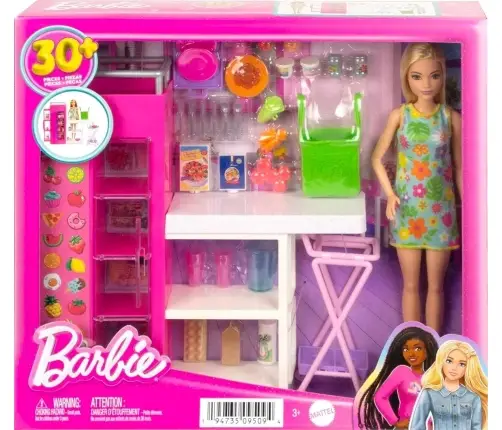 Barbie Ultimate Pantry Playset with Doll HJV38 Mattel