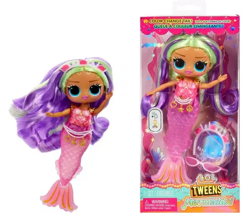510437-EUC L.O.L. Surprise Tweens MERMAID Doll - Cleo Cove