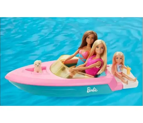Barbie Boat and Doll Playset GRG30 Mattel