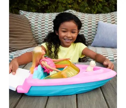 Barbie Boat and Doll Playset GRG30 Mattel