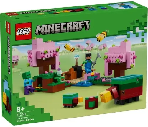 LEGO Minecraft The Cherry Blossom Garden 21260