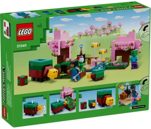 LEGO Minecraft The Cherry Blossom Garden 21260
