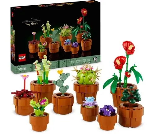 LEGO Icons Małe roślinki 10329