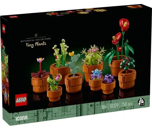 LEGO Icons Małe roślinki 10329