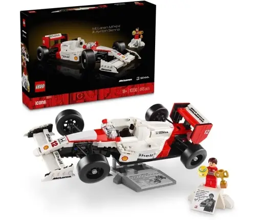 LEGO Icons McLaren MP4/4 i Ayrton Senna 10330