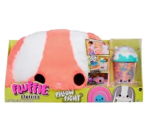 512967EUC Fluffie Stuffiez Pillow Fight - Bunny