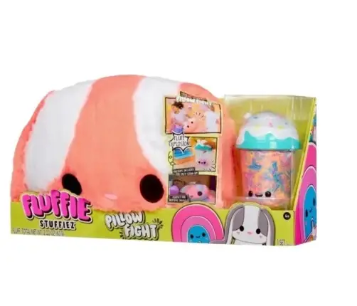 512967EUC Fluffie Stuffiez Pillow Fight - Bunny