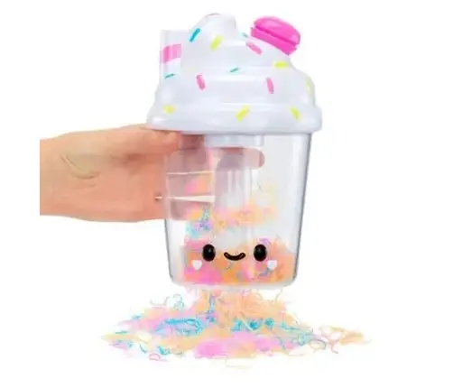 513056EUC Fluffie Stuffiez Pillow Fight- Rainbow