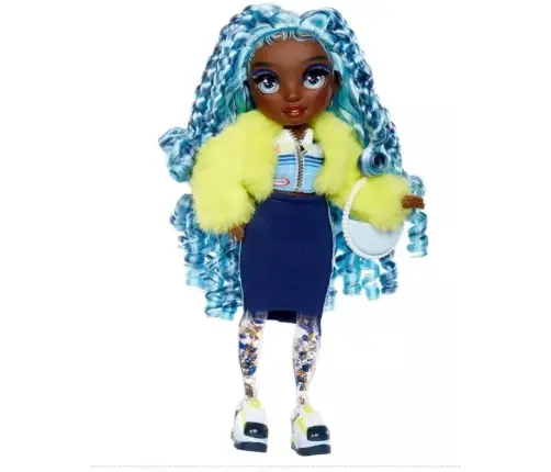 427797-INT Rainbow High Sparkle & Shine Fashion Dolls- MARINA (Blue)