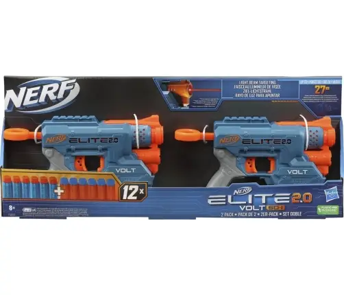 NERF Pistolet Elite 2.0 Volt Duopack F5852