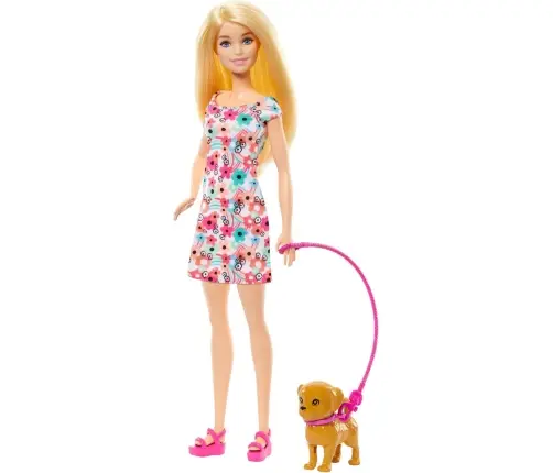 Barbie HTK37 Walk and Wheel Pet Playset