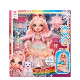 120827-EUC Rainbow High Winter Wonderland Doll- Bella (Pink) 120827-EUC Rainbow High Winter Wonderland Doll- Bella (Pink)