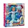 120834-EUC Rainbow High Winter Wonderland Doll- Skyler (Blue)