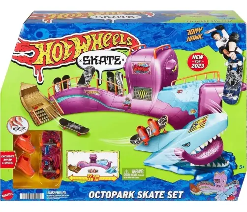 Hot Wheels Skate Octopark Skate Set HMK01